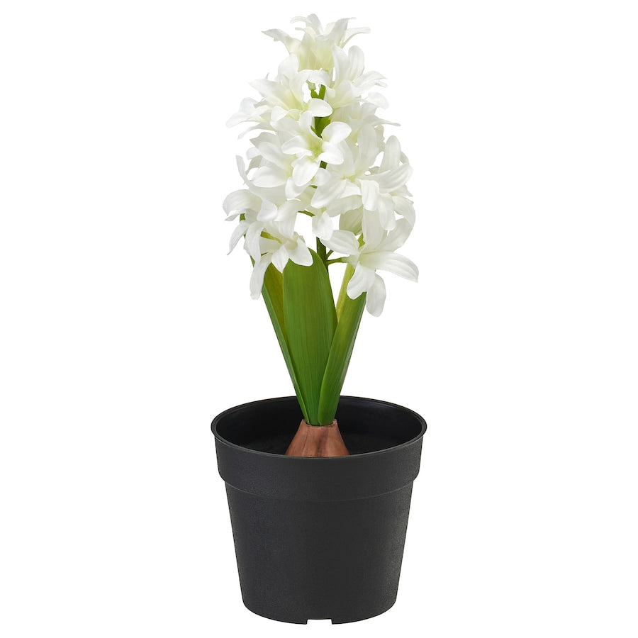 Artificial Plant Hyacinth White