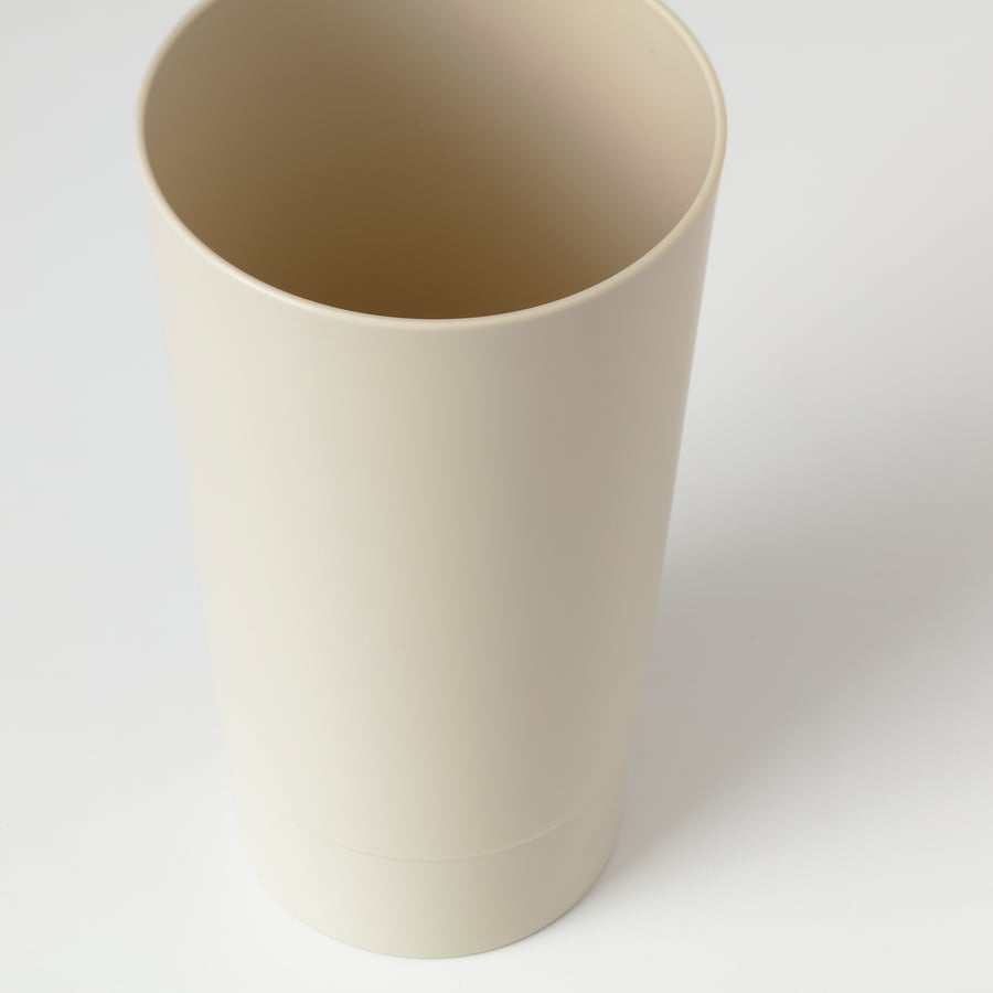 Plastic Cup Beige