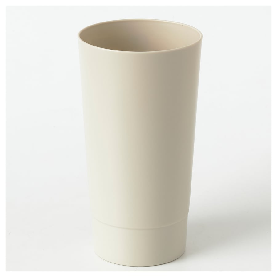 Plastic Cup Beige