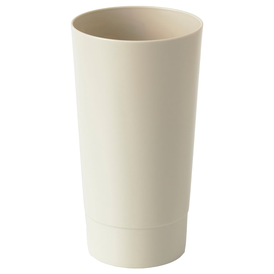 Plastic Cup Beige
