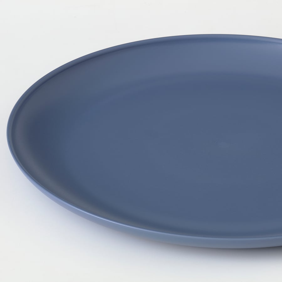 Plastic Plate Blue