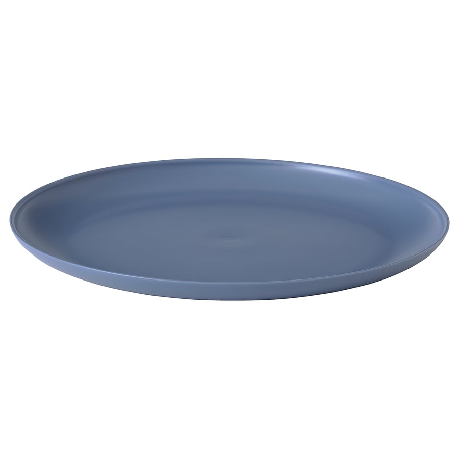 Plastic Plate Blue