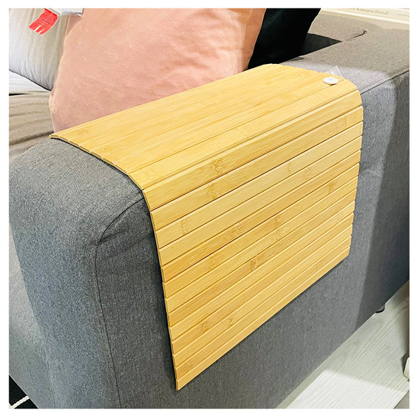 Arm Rest Tray - Wooden Beige