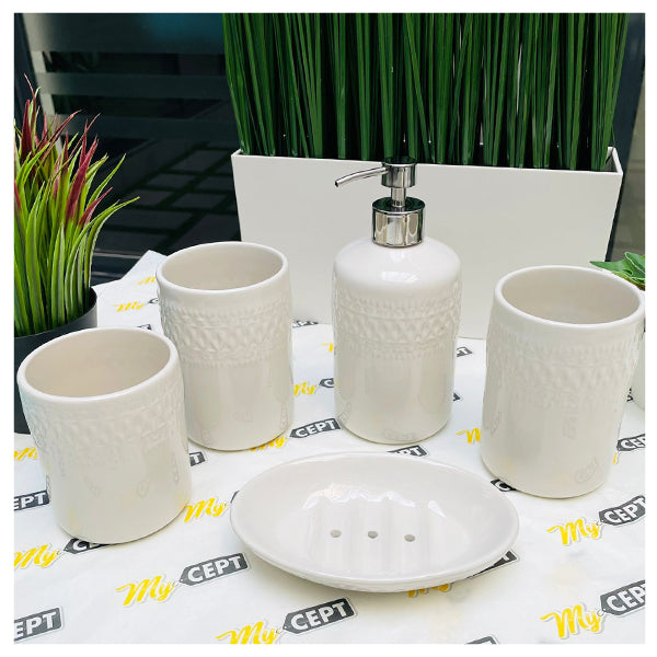 5-Pc Bathroom Set