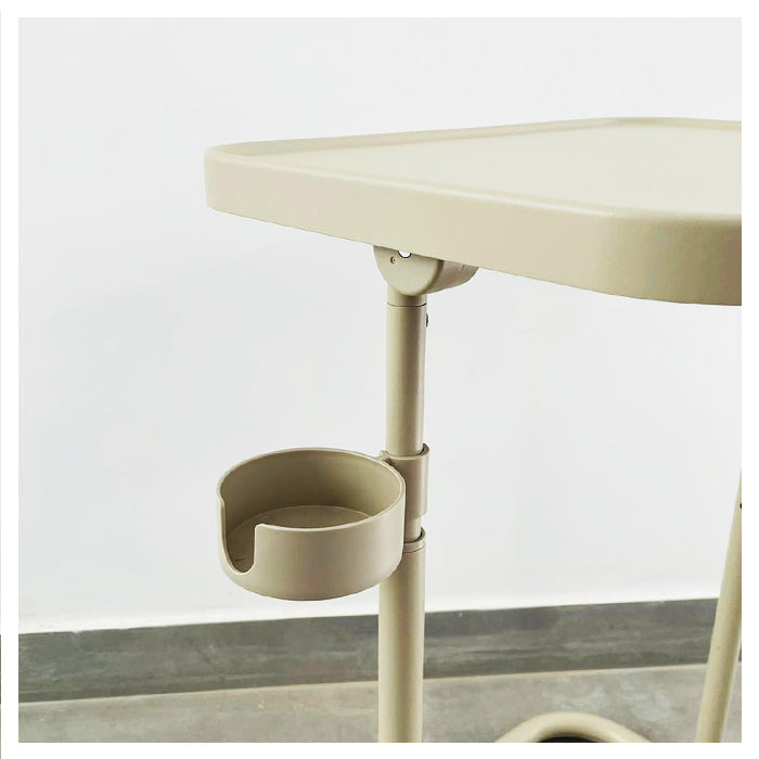 Laptop Stand with Cup Holder - Beige