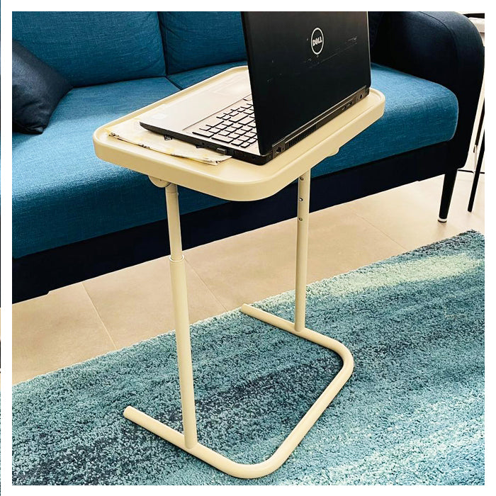 Laptop Stand with Cup Holder - Beige