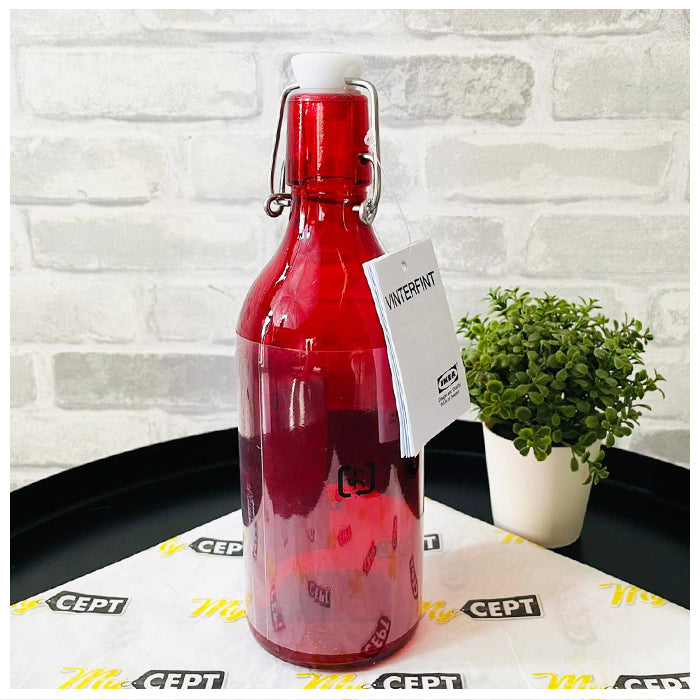 Bottle with Stopper Red - 500ml