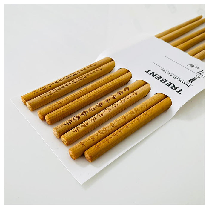 Bamboo Chopsticks - 4 Pairs