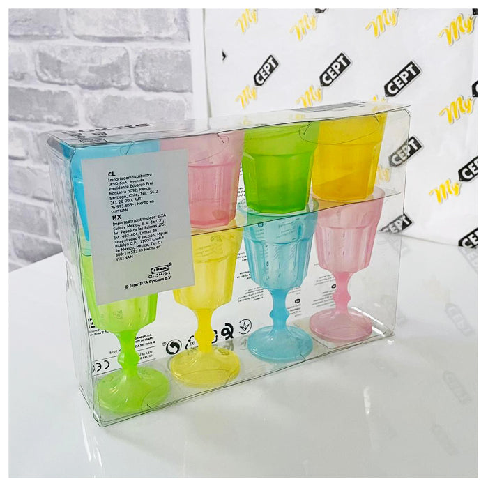 Kids Play Glass - Set of 8