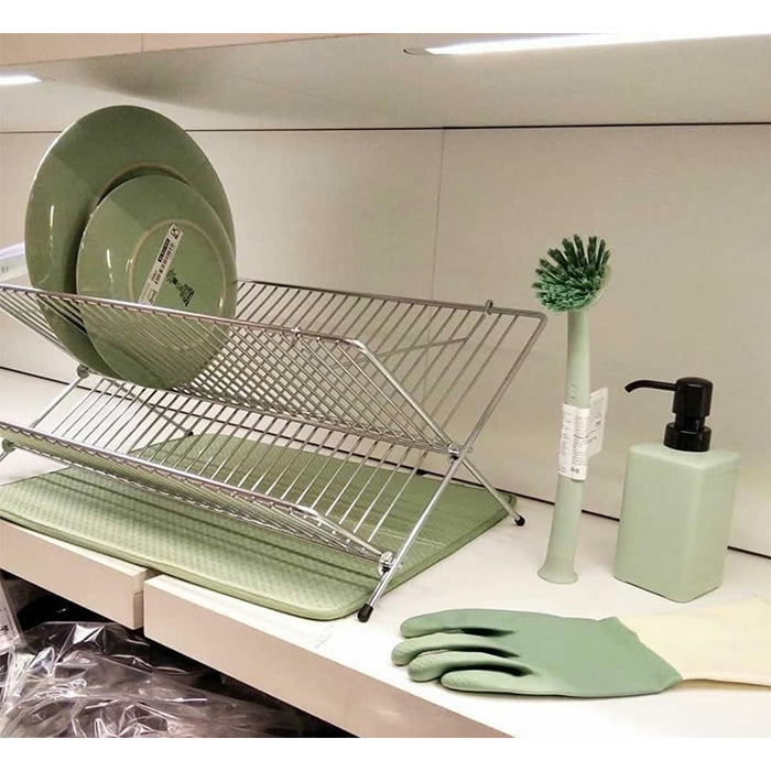 Dish Drying Mat - Green
