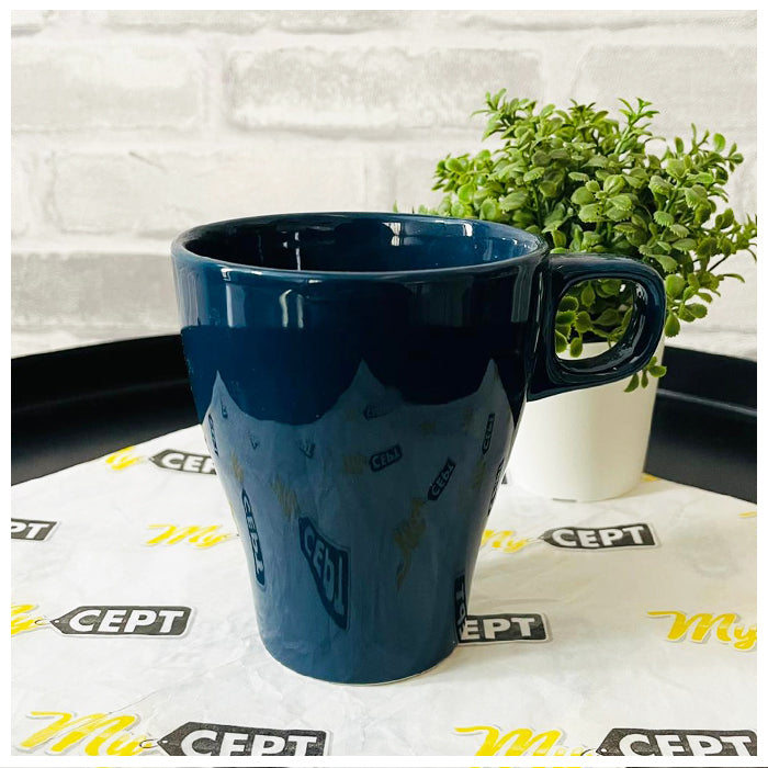 250ml Tea/Coffee Mug - Dark Blue
