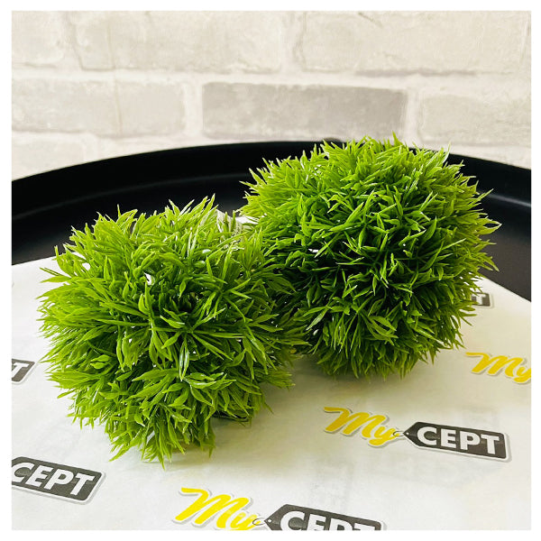 Artificial Grass Shaped Ball - Set of 2
