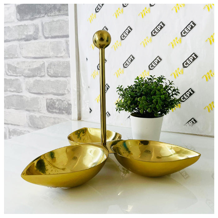 Serving Stand Golden