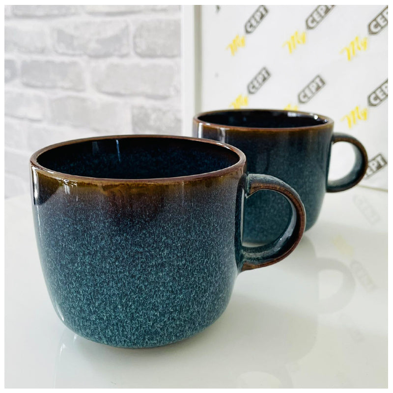 Tea/Coffee Mug - Glazed Blue