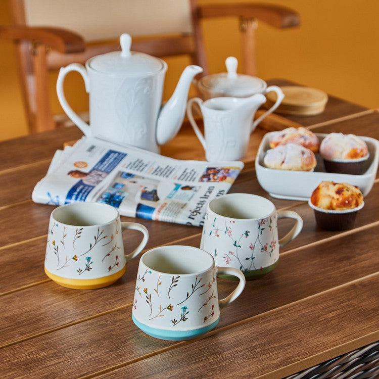 384ml Tea/Coffee Mug - Floral