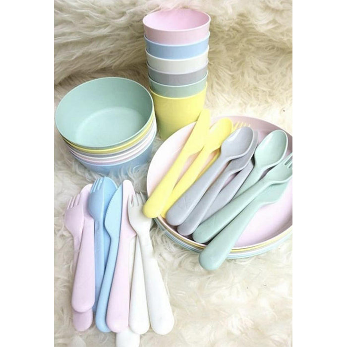 Kids Cutlery (Set of 6) - Pastel
