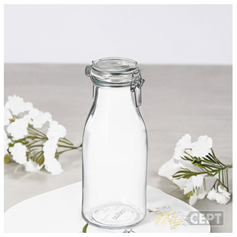 1L Airtight Bottle Shaped Jar