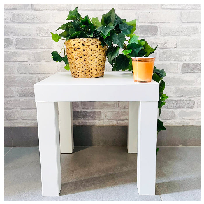 Mini Side Table White