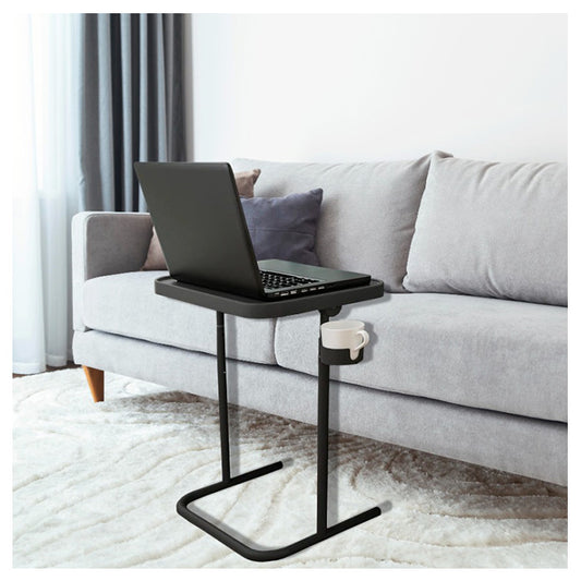 Laptop Stand with Cup Holder - Dark Grey