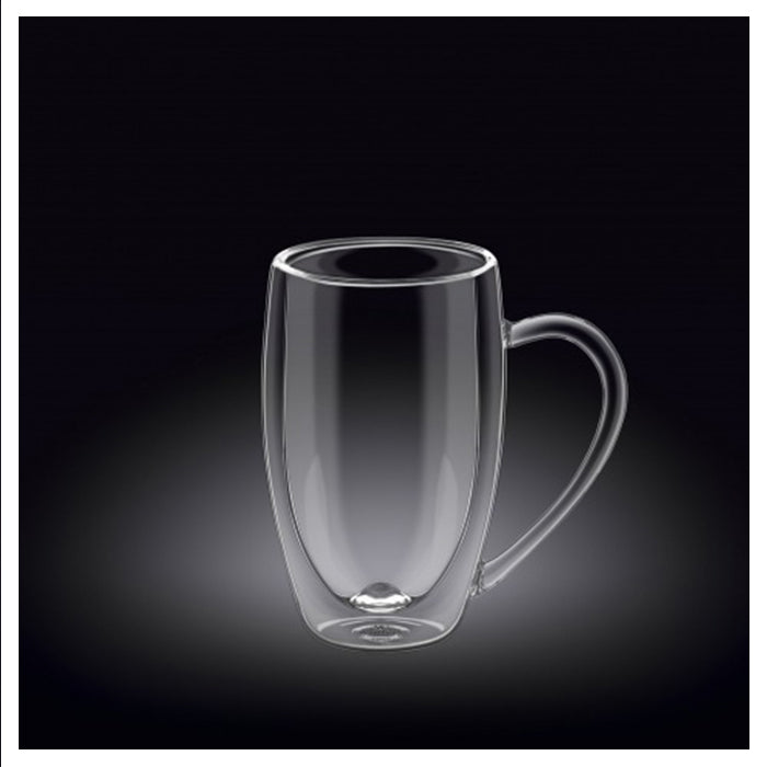 Double Wall Glass Mug 250ml