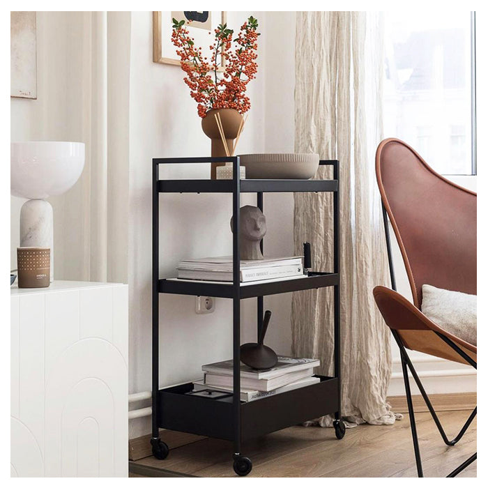 Serving Trolley - Black