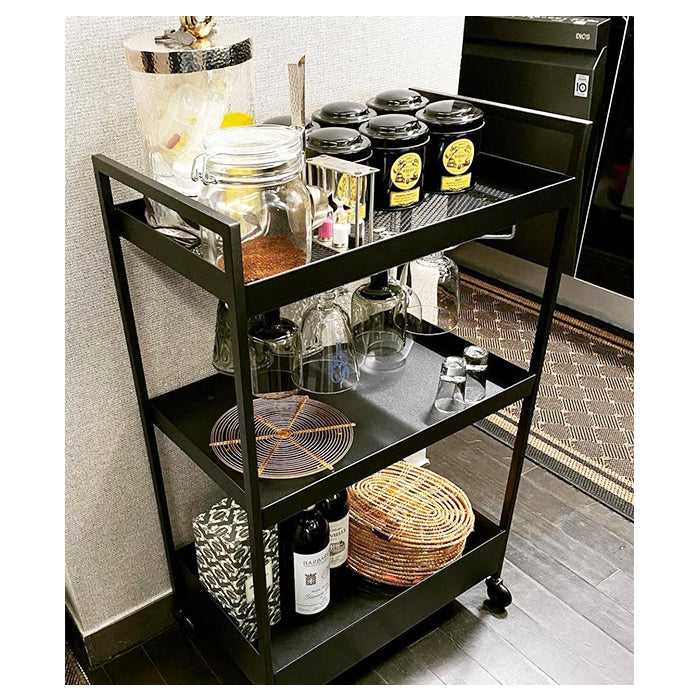 Serving Trolley - Black