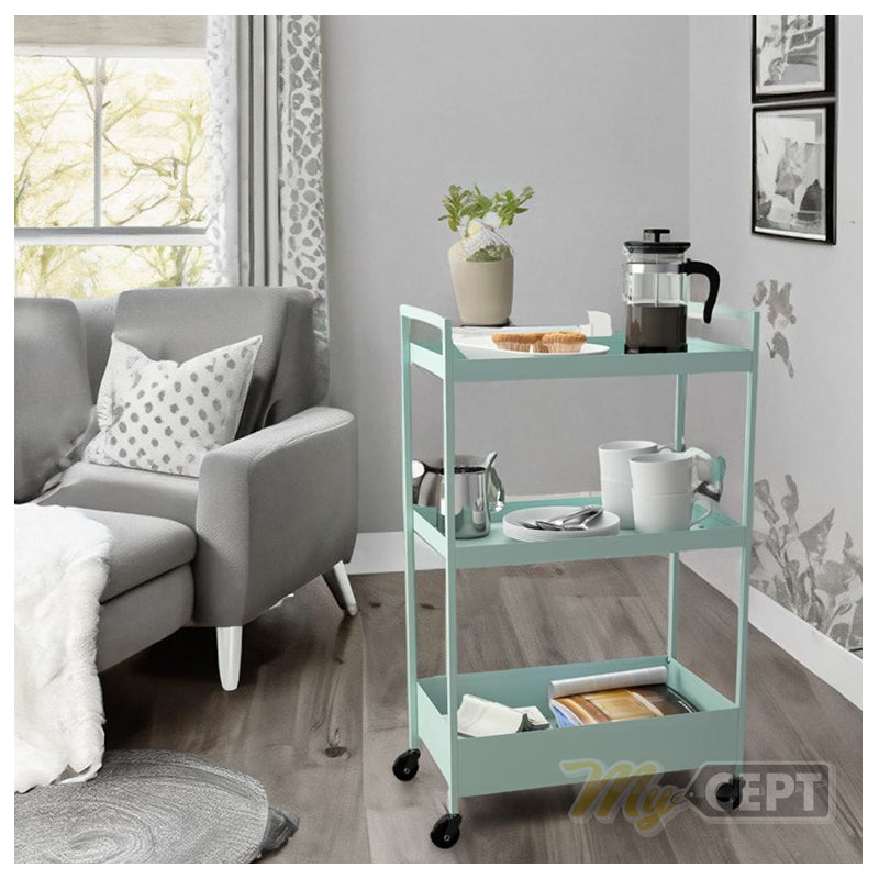 Kitchen Trolley Turquoise
