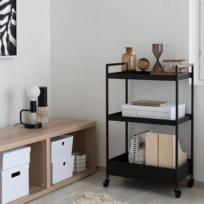 Serving Trolley - Black