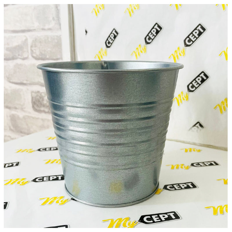 Plant Pot Silver 12cm