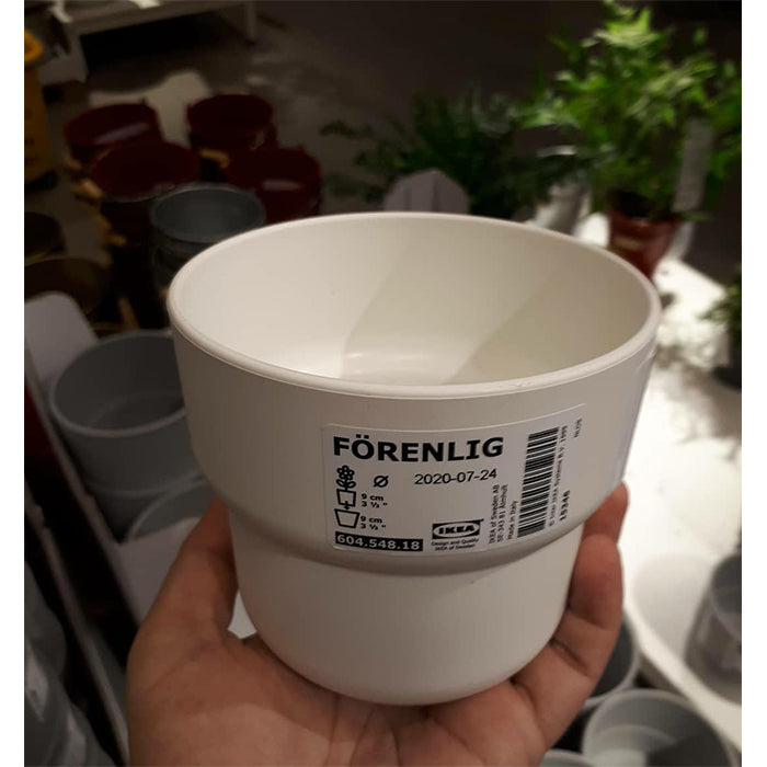 Plant Pot - White - 9cm