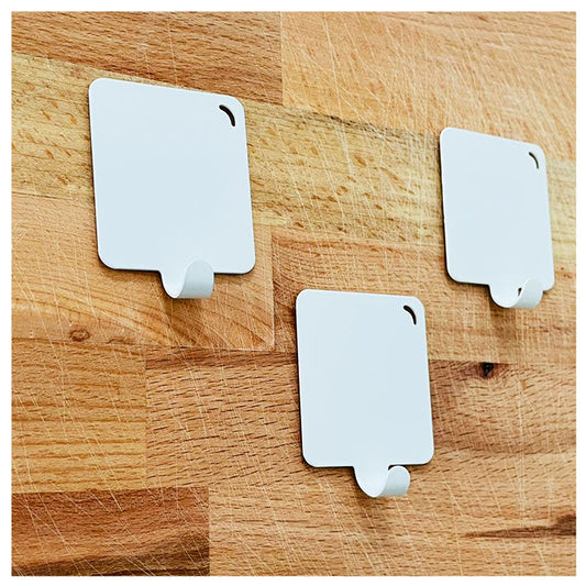 Self-Adhesive Mini Hooks (Pack of 3)