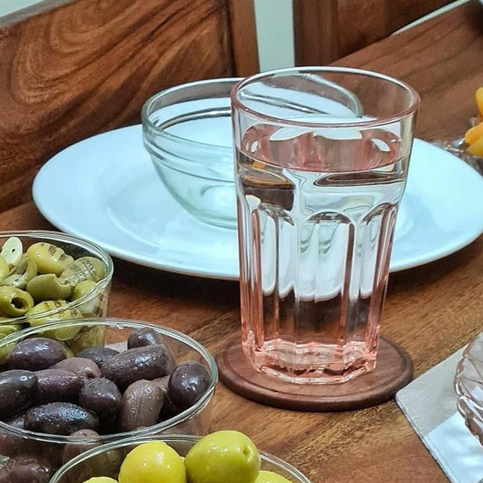 Drinking Glass - Pink - 350ml