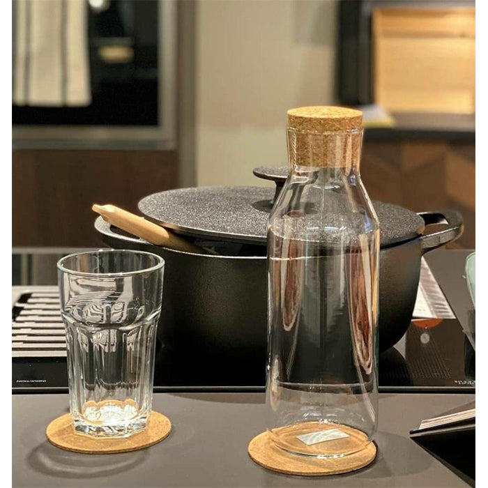 Glass Carafe with Stopper 1L