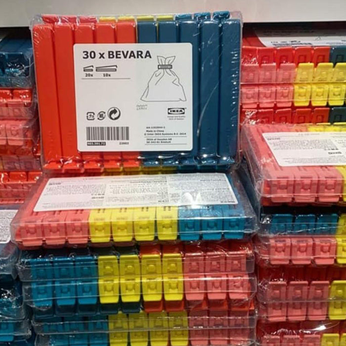 IKEA : BEVARA : Assorted Sealing Clips