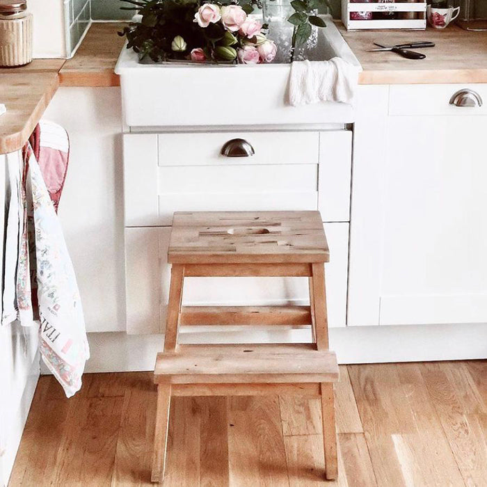 Wooden Step Stool - Birch