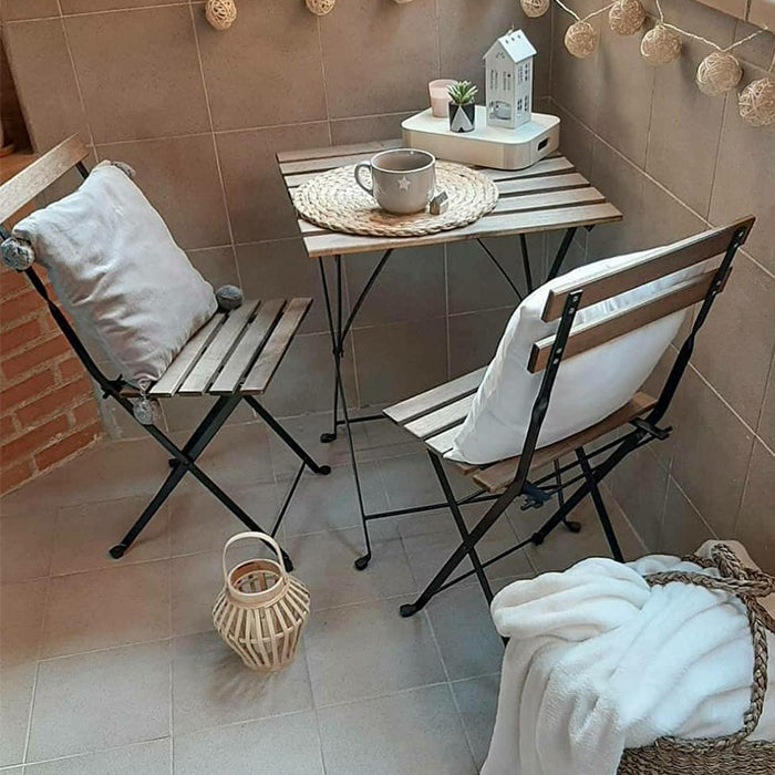 Outdoor Table With 2 Chairs