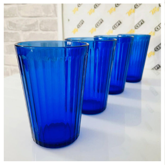 310ml Glass Set - Blue