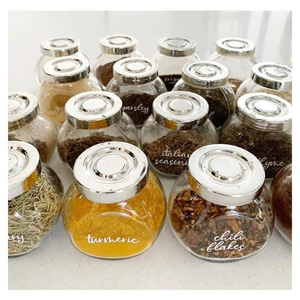 Spice Jars - Pack of 4