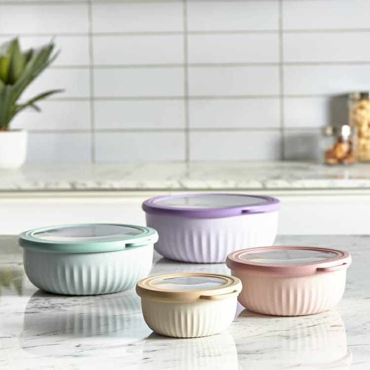 4-Pc Airtight Bowl Set With Lid