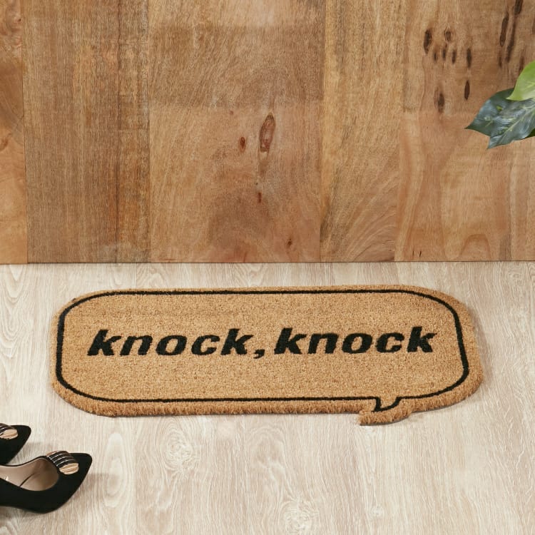 Knock-Knock Door Mat