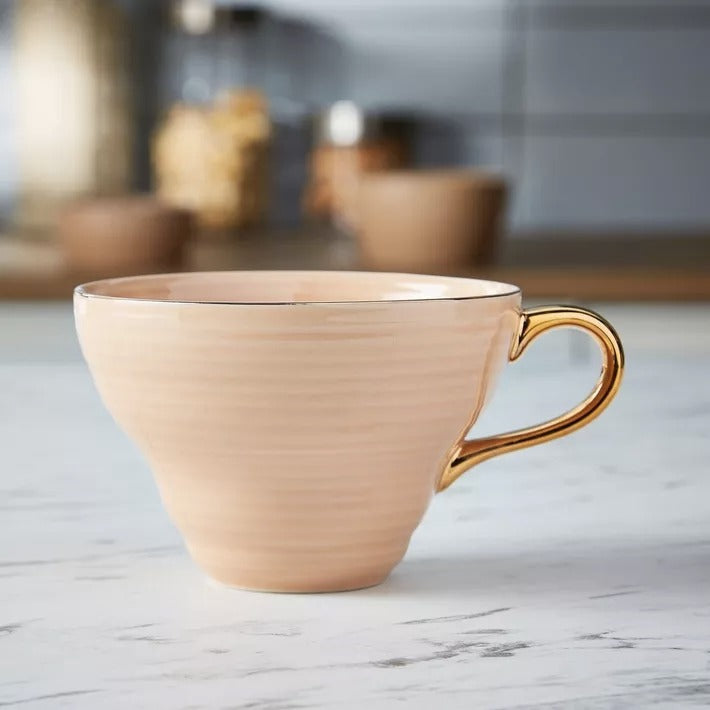 Tea/Coffee Ceramic Mug Peach