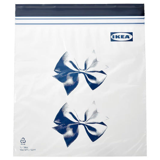 Resealable Bags 1L - Blue
