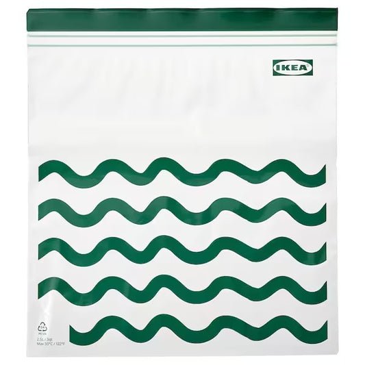 2.5L Resealable Bags - Pack of 25