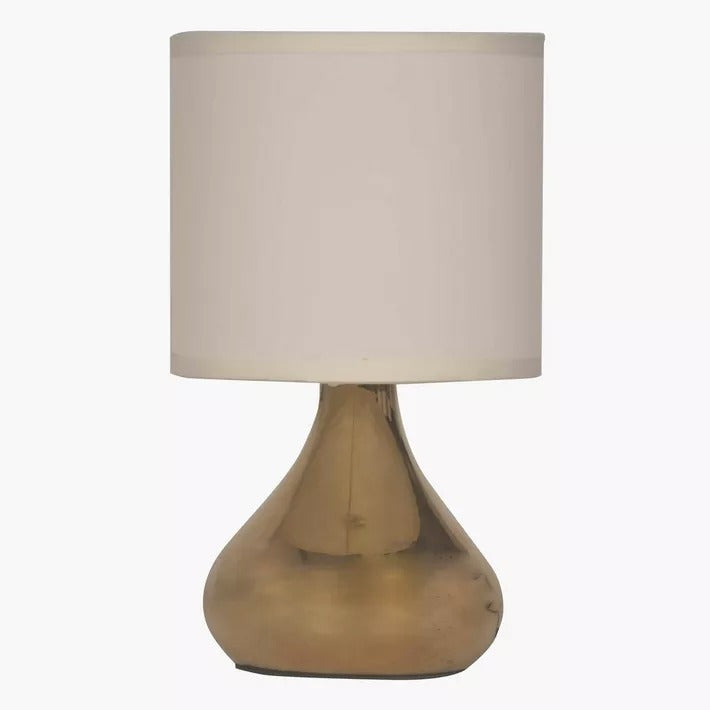 Ceramic Table Lamp - Golden