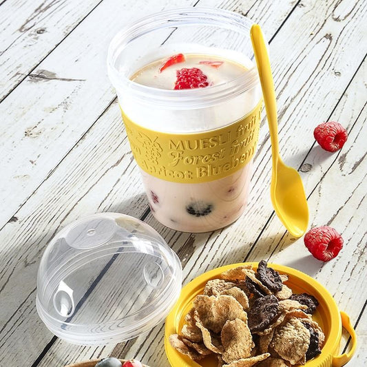 On-The-Go Cup With Spoon