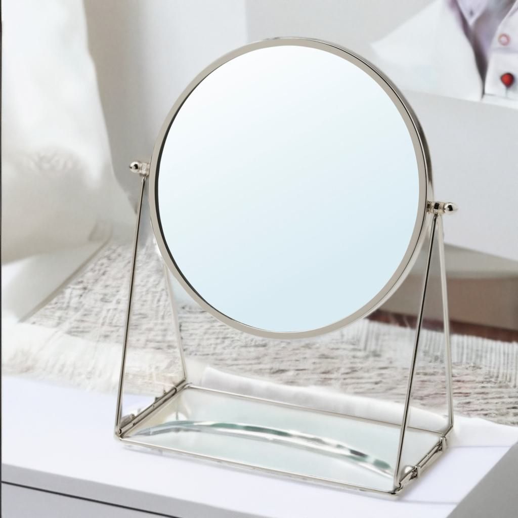 Table Mirror Silver
